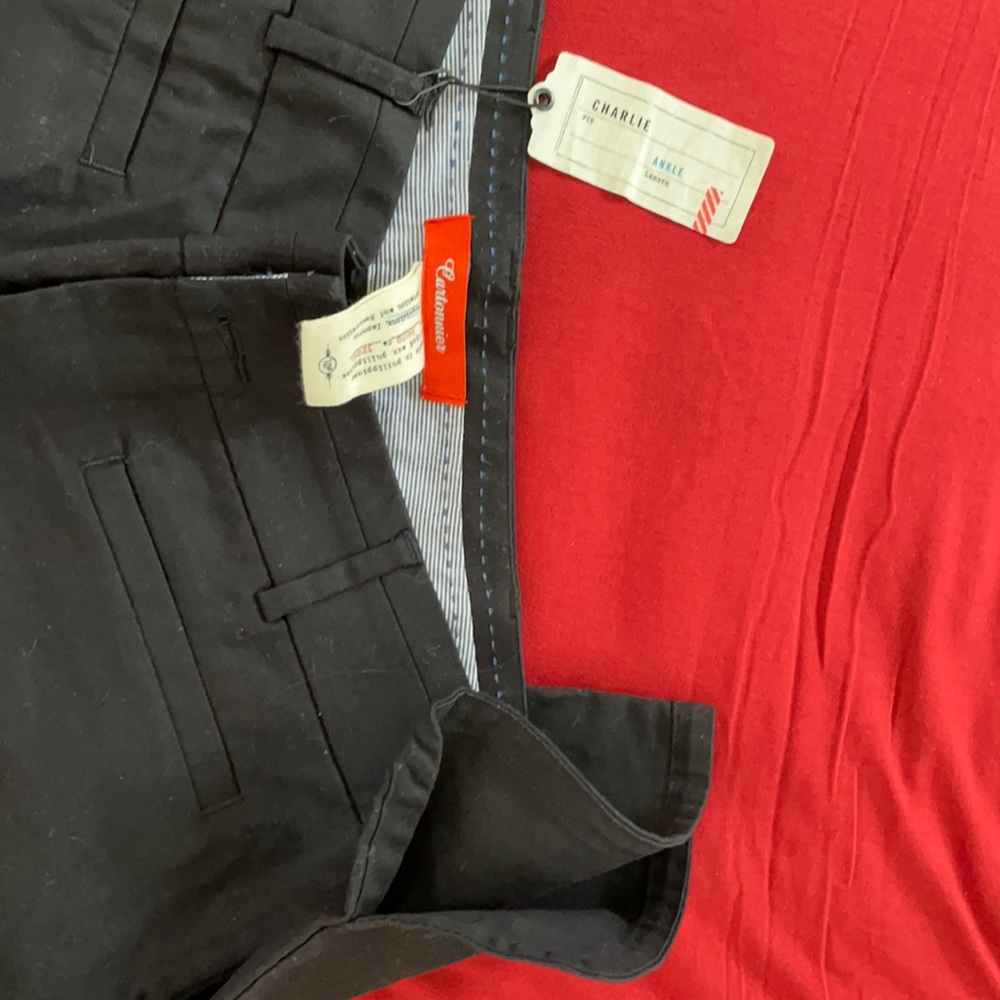 Anthropologie Cartonnier Black Dress Pant (Ankle Length)